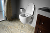 BRILLA CLEANWASH WC wiszące z funkcją bidetu, Rimless, 36,5x53cm, biały