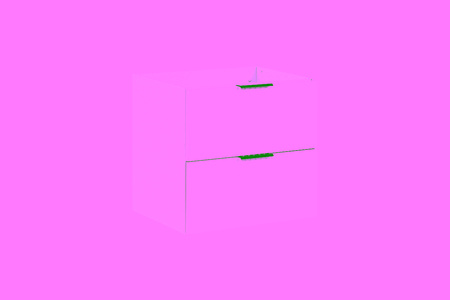 Szafka pod umywalkę 60cm 2 szuflady