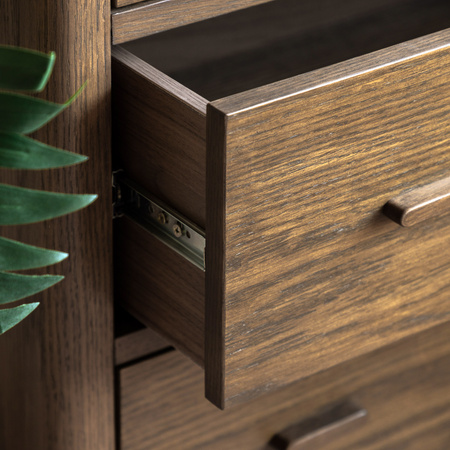 Camden 3 Drawer Chest Walnut 870x450x870mm