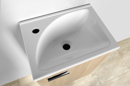 ZOJA/KERAMIA FRESH szafka umywalkowa 40x50x32cm, dąb platin