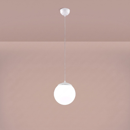 Lampa wisząca UGO 20 biała
