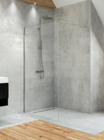 Kabina VELIO walk-in 90x200 szkło czyste 8mm z powłoką