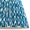 Ikat Shade Marlin Blue Fabric 275x280x400mm