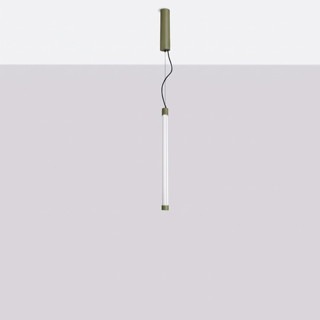 Lampa wisząca TRANG 50 zielona oliwka LED 4000K