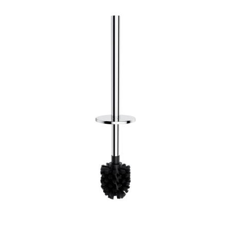 MODERN PROJECT stojak na papier i szczotkę toaletową z półką, chrom połysk