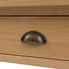 Eton 2 Drawer Console Natural 1400x380x800mm