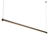 Lampa wisząca BEAM-120 LED - czarna oprawa liniowa