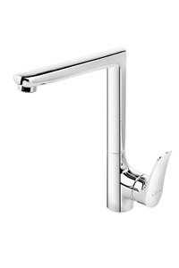 Bateria BREZZA zlewozmywakowa, chrom