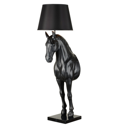 Lampa podłogowa KOŃ /HORSE S czarna