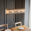 Ridgeton 4 Pendant Light Fitting Antique Brass