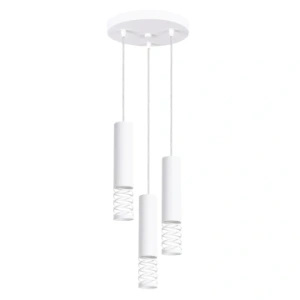 Lampa wisząca LAMI 3P biały