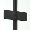 KABINA NEW RENOMA BLACK KWADRATOWA P 90x90x195 KRATKA - CZYSTE 6mm ACTIVE SHIELD
