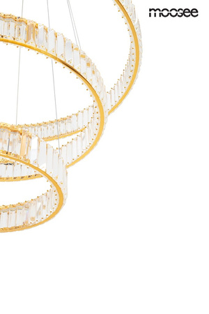 MOOSEE lampa wisząca LIBERTY TRIPLES złota