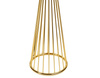 Lampa podłogowa FILO-1 czarno-złota, metalowa, E27, 145 cm