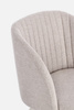 Krzesło BIZZOTTO QUEEN – ciepły szary / taupe (2 szt.)