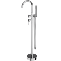 Bateria wannowa wolnostojąca okrągła Orion Chrome