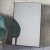 Lustro Hurston czarne 600 x 30 x 900 mm