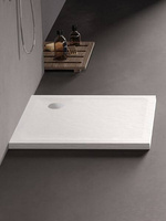 Brodzik MILD STONE akrylowy kwadratowy 90x90x4,5 biały