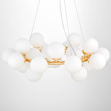 NOWOCZESNA LAMPA WISZĄCA ZŁOTA MARSIADA W25