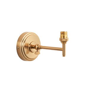 Step Fold 1 Wall Light Fitting Brushed Aged Brass