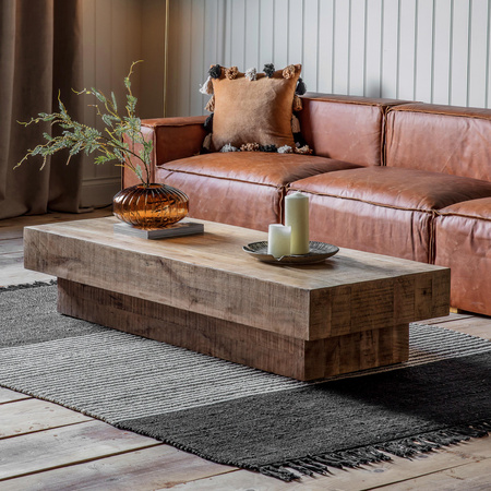 Stolik kawowy Iowa Natural 1500 x 600 x 300 mm