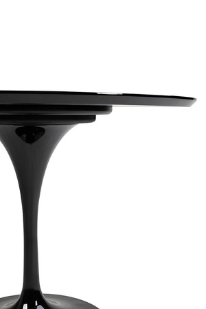 Stół TULIP czarny 100  - MDF