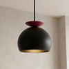 GEO 1 BLACK BURGUNDY