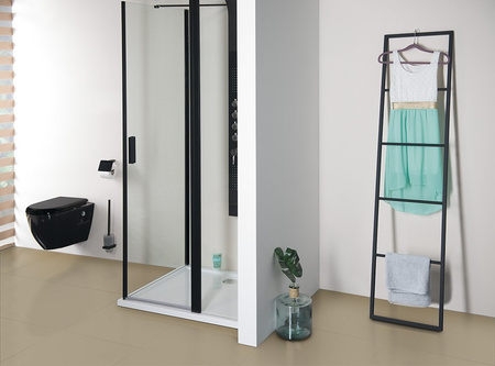 SKA stojący wieszak na ręczniki 420x1700x20mm, czarny mat
