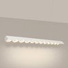 Lampa wisząca BISCUIT biała LED 3000K