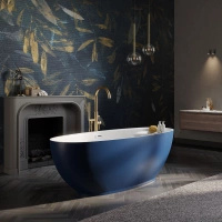 Wanna wolnostojąca 165x75 KIVI Granat