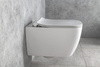 VEA WC wiszące, Rimless, 34,5x52cm, biały