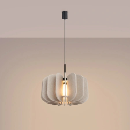 Lampa wisząca MULA 45 beżowa