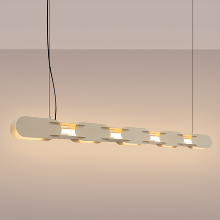 Lampa wisząca CHAIN 158 beżowa LED 3000K