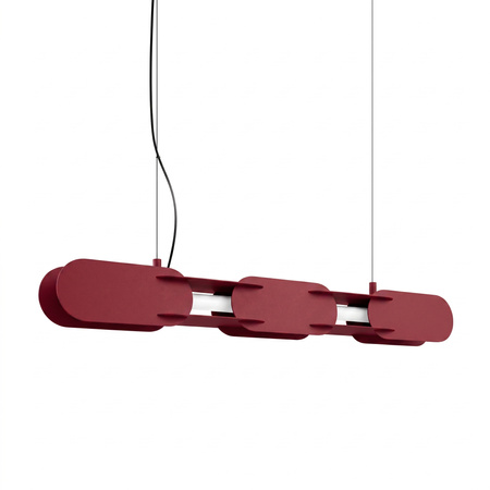 Lampa wisząca CHAIN 91 burgund LED 4000K