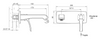DREAMART bateria umywalkowa podtynkowa, chrom
