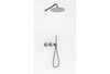 Axel zestaw prysznicowy z deszczownicą 25cm i słuchawką