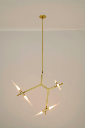 MOOSEE lampa wisząca CANDELABR 6 złota