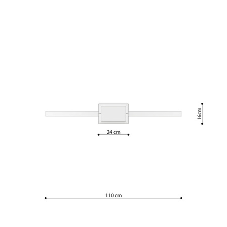 Lampa wisząca RIO 110 złota LED 3000K