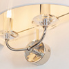 Nixon Wall Light Bright Nickel