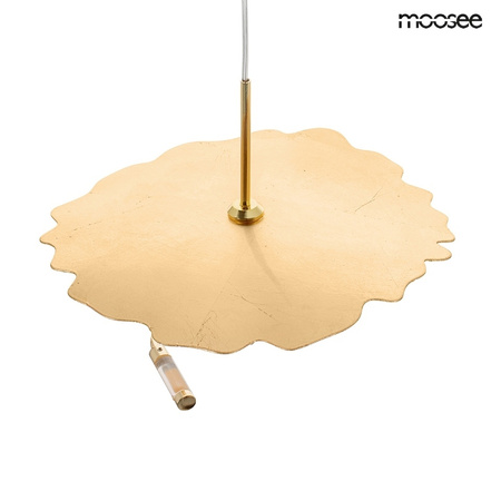 MOOSEE lampa wisząca LEAFS złota
