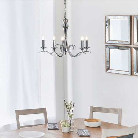 Kora 5 Pendant Light Chrome