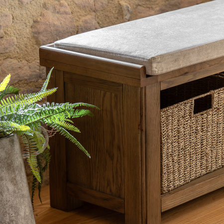Hardwick Hall Bench 1480x380x500mm