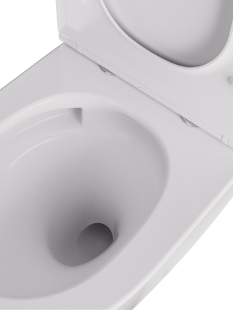 Miska WC VORTEX z deską wisząca owalna biały połysk CANEO TR2196DF