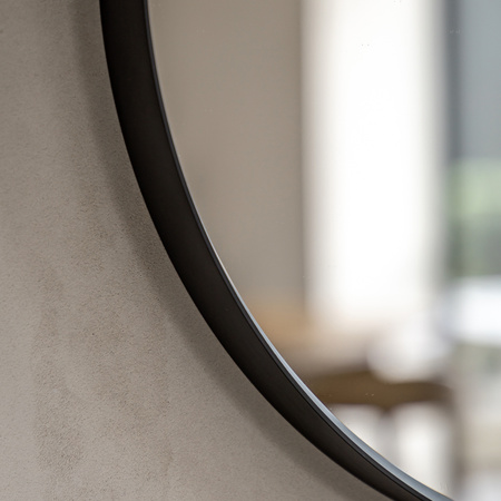 Holworth Pebble Mirror Black 700x900mm