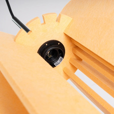 Lampa wisząca MULA 27 żółta