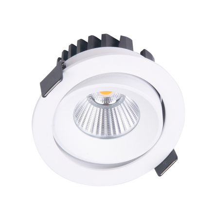 Maxlight H0094 4000K Oprawa Wpustowa Cyklop Biała IP65