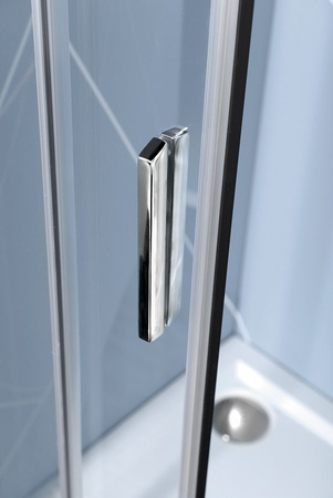 EASY kabina prysznicowa półokrągła 900x800mm, L/R, szkło czyste