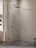 KABINA AVEXA GUNMETAL BRUSHED WALK-IN 50x200 CZYSTE 6mm ACTIVE SHIELD