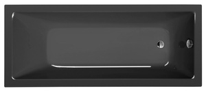 NOEMI wanna prostokątna 180x80x39cm, szary