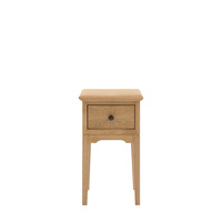 Malvern 1 Drawer Bedside 320x330x550mm